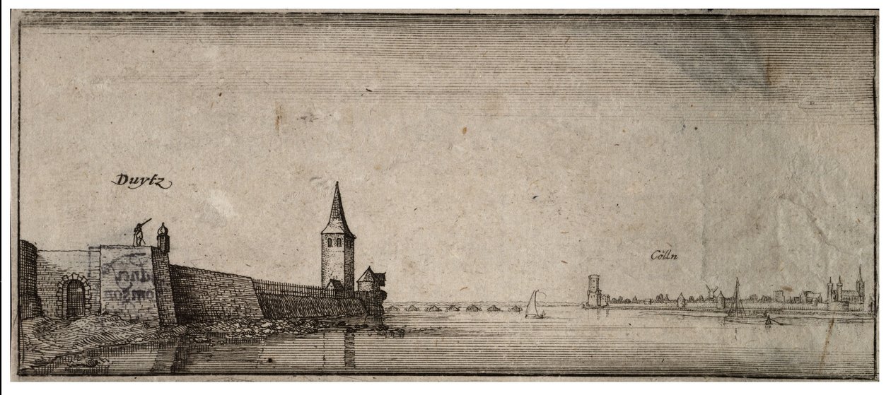Deutz. État 2 - Wenceslaus Hollar