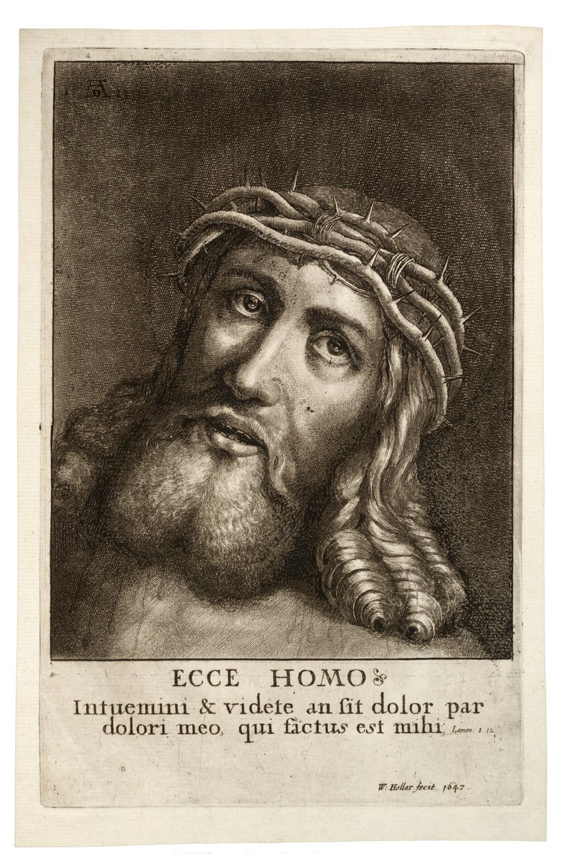 Ecce Homo. État 2 - Wenceslaus Hollar