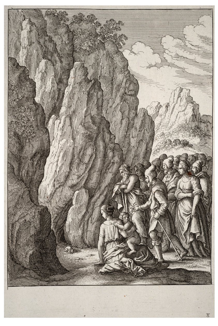 La montagne en travail - Wenceslaus Hollar