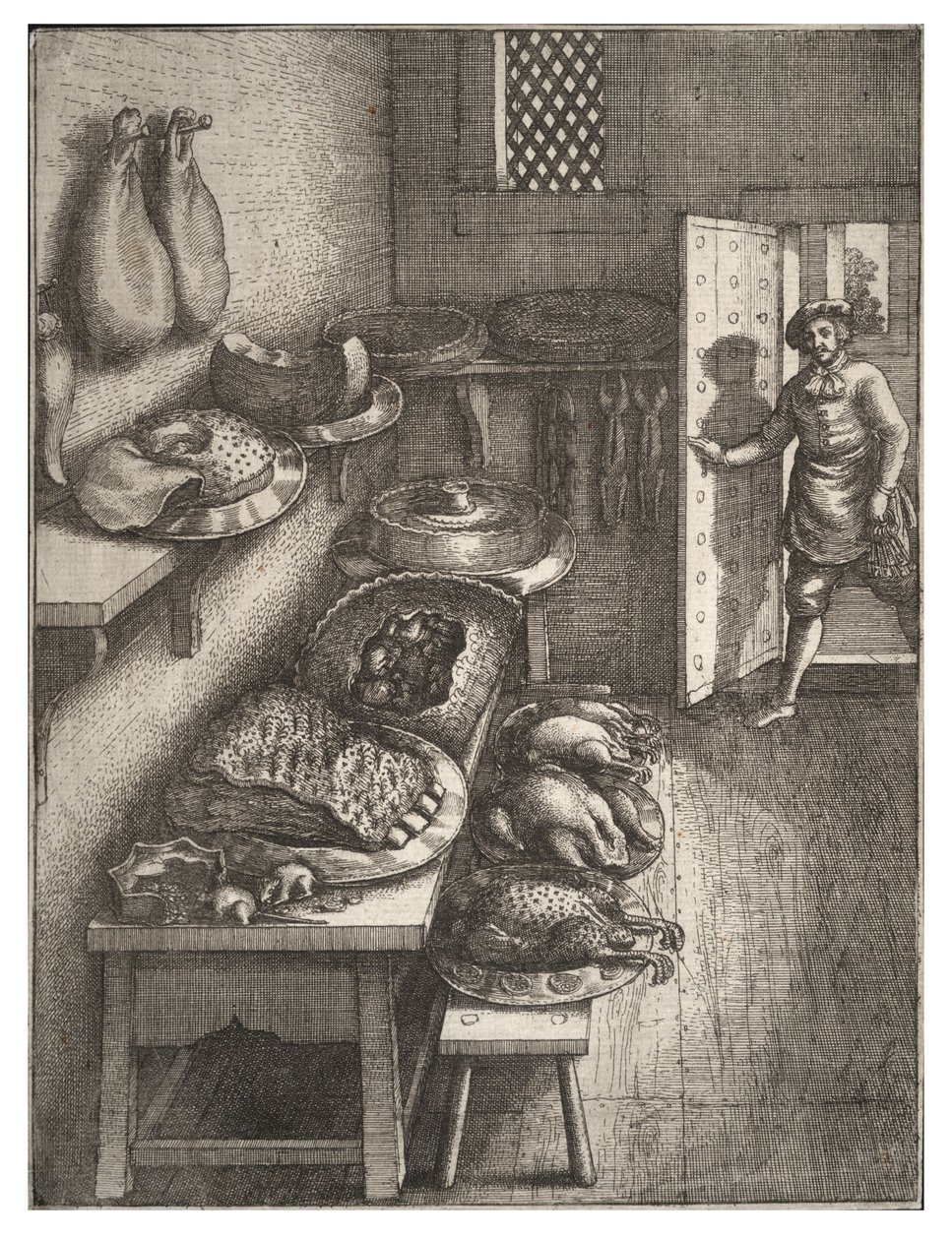 La ville et la souris des champs - Wenceslaus Hollar