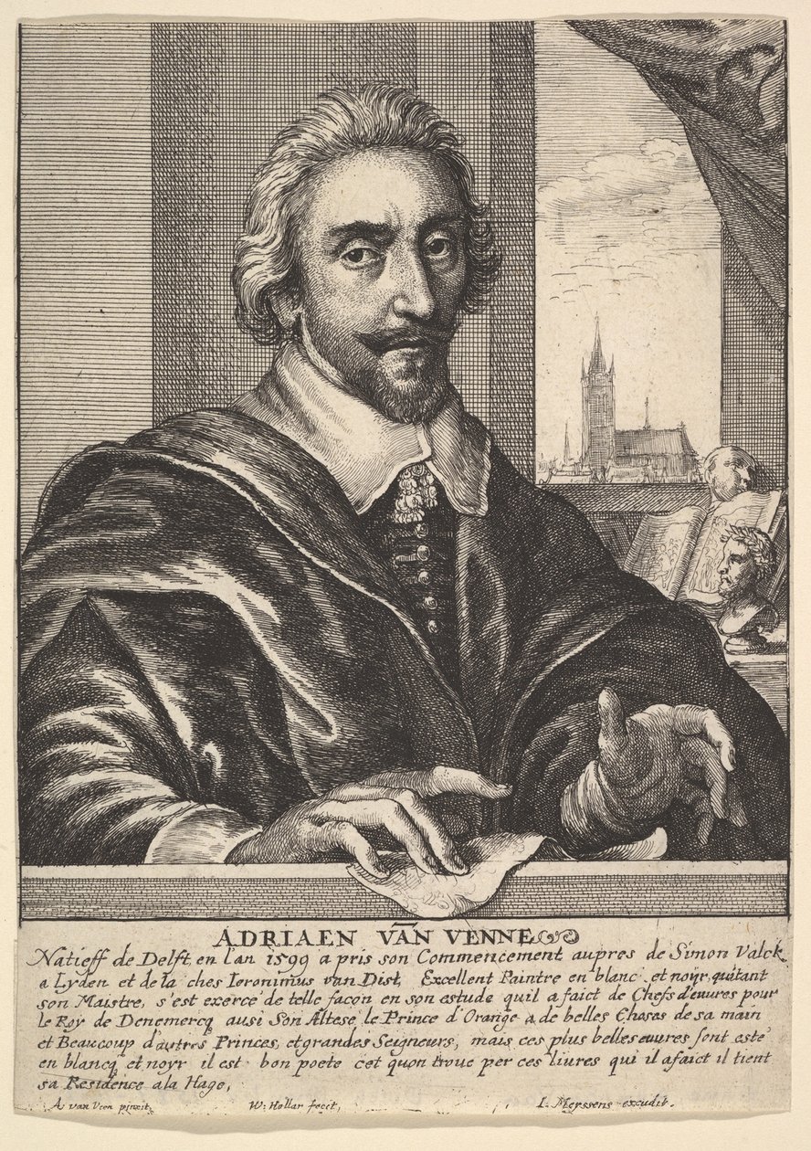 Adriaen van de Venne - Wenceslaus Hollar