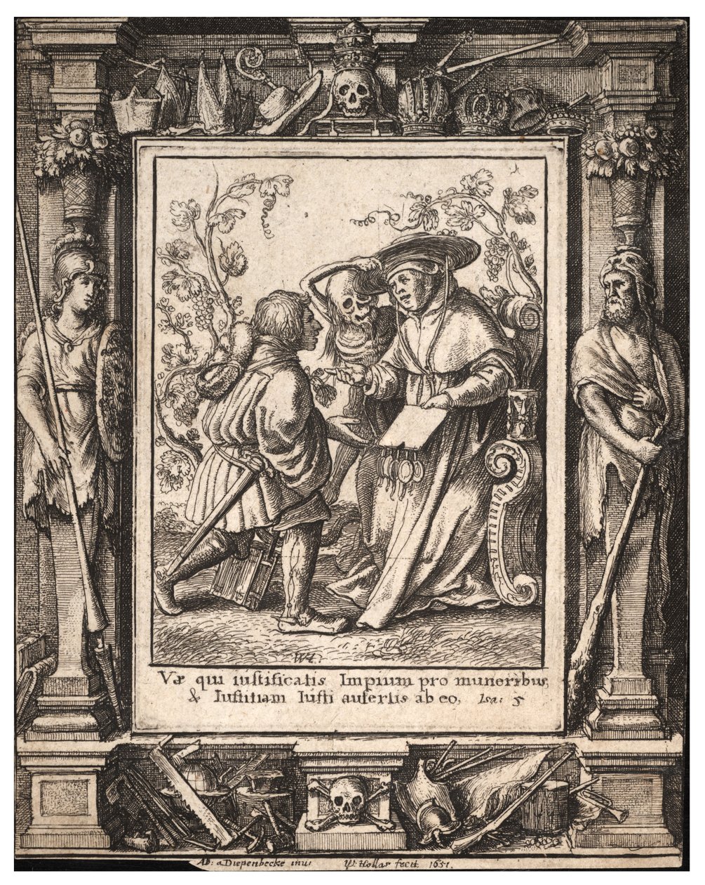 Cardinal - Wenceslaus Hollar
