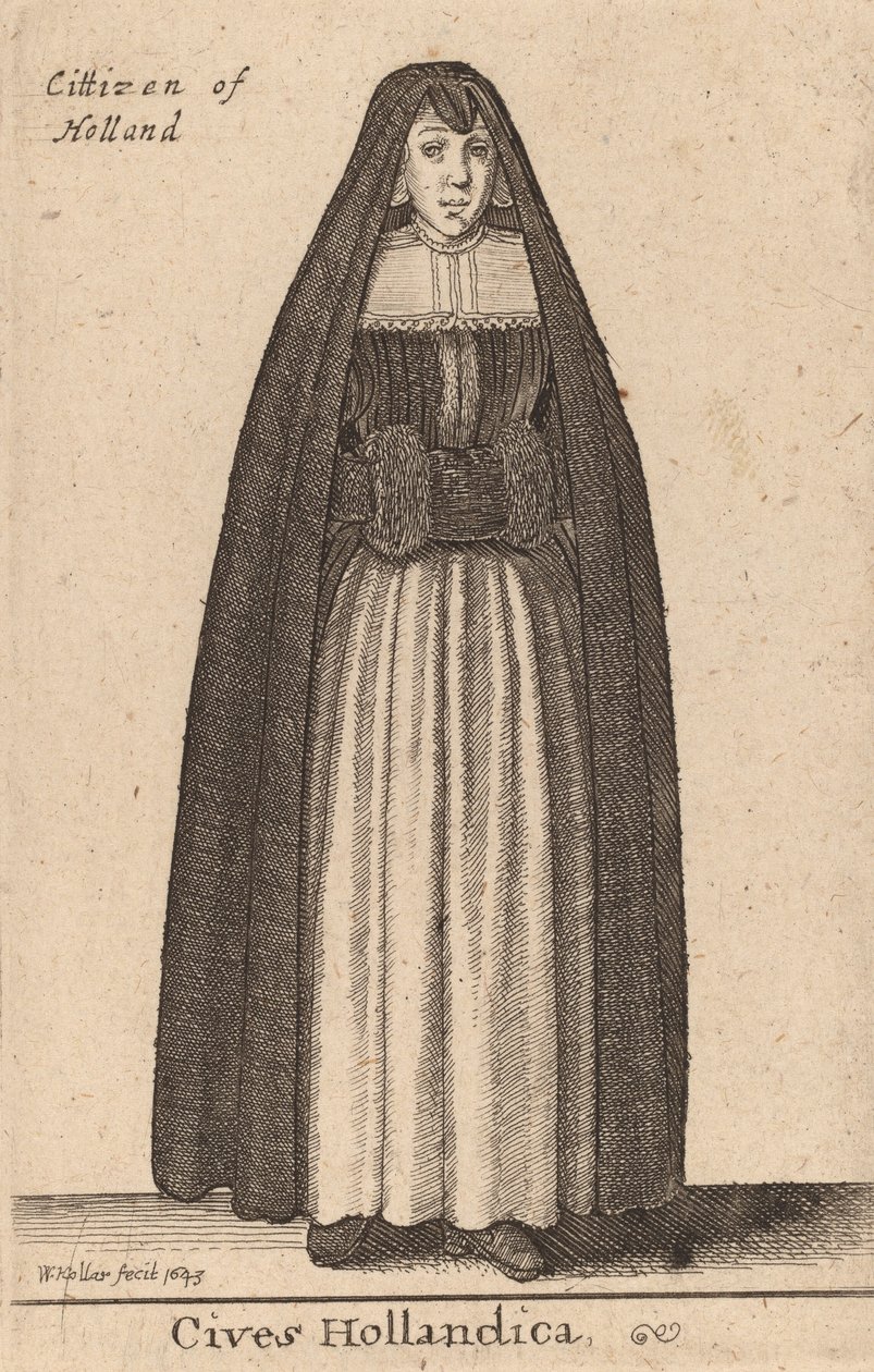 Cives Hollandica, 1643 - Wenceslaus Hollar