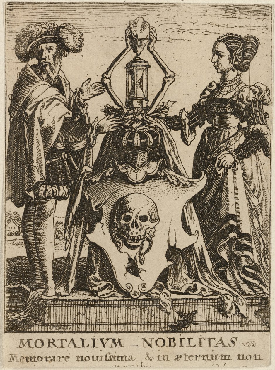 Les armoiries de la mort - Wenceslaus Hollar