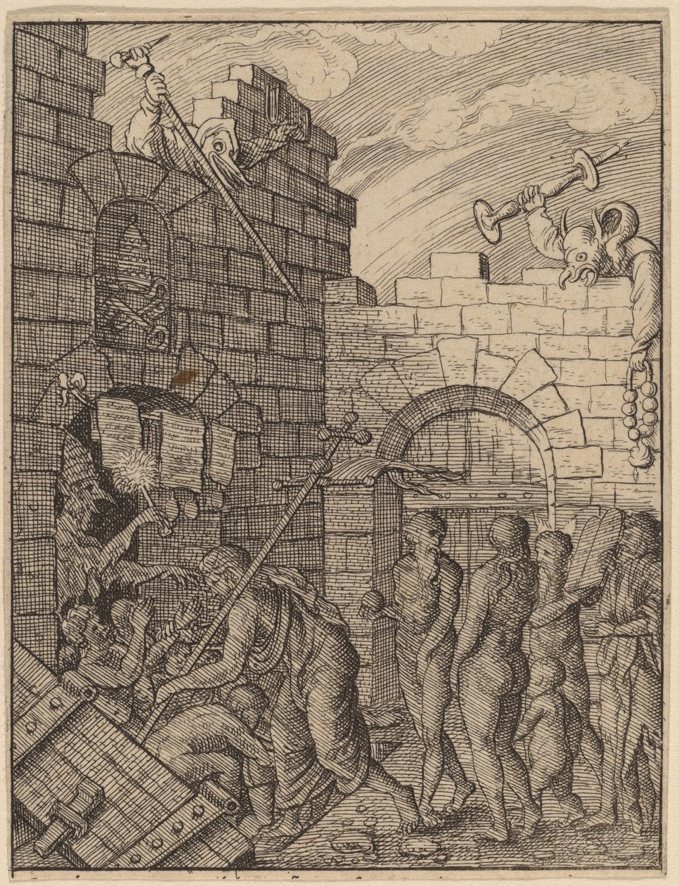 Descente aux Enfers - Wenceslaus Hollar