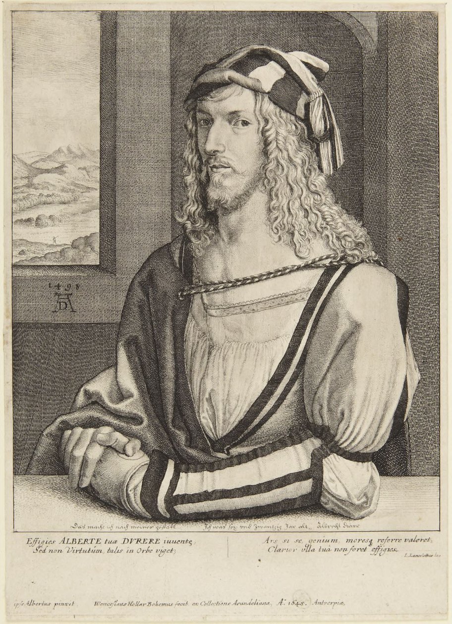 Dürer dans sa jeunesse - Wenceslaus Hollar
