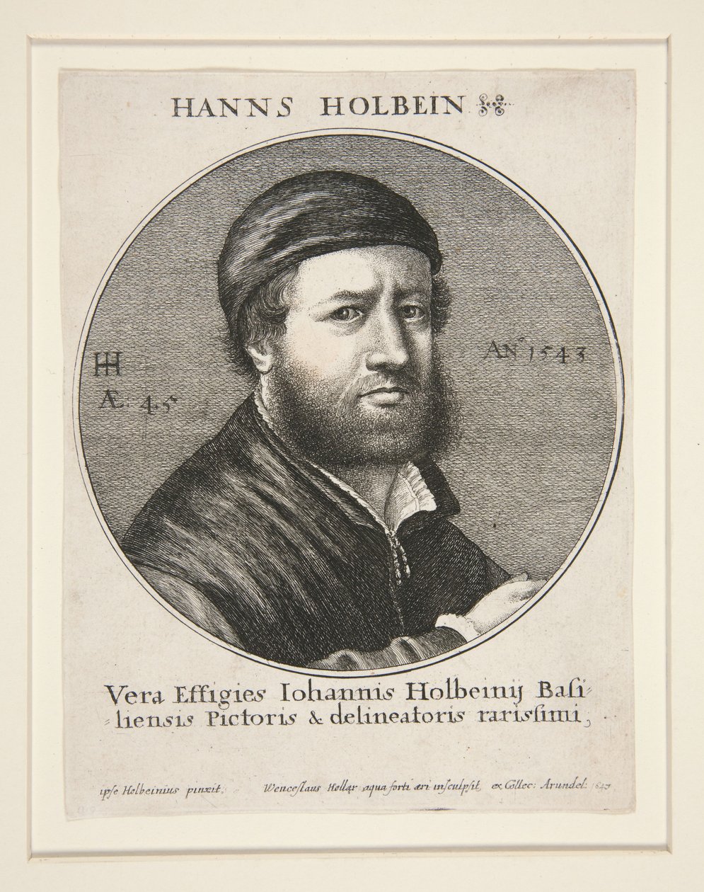 Hans Holbein le Jeune (1497/8-1543) - Wenceslaus Hollar