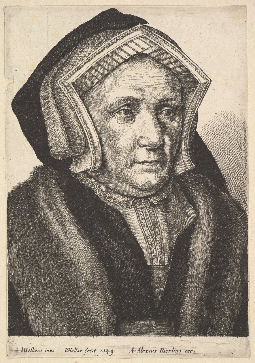 Lady Mary Butts, 1649 - Wenceslaus Hollar