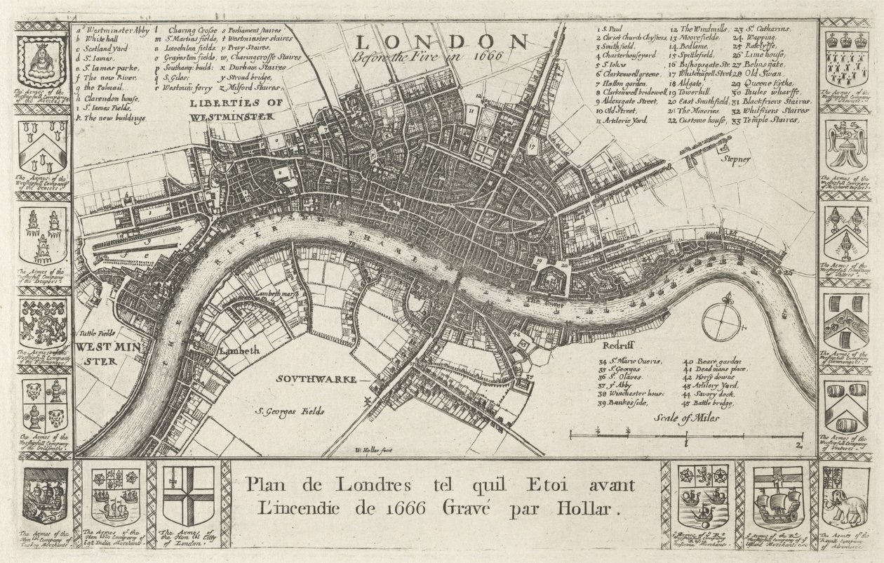 Londres, avant l
