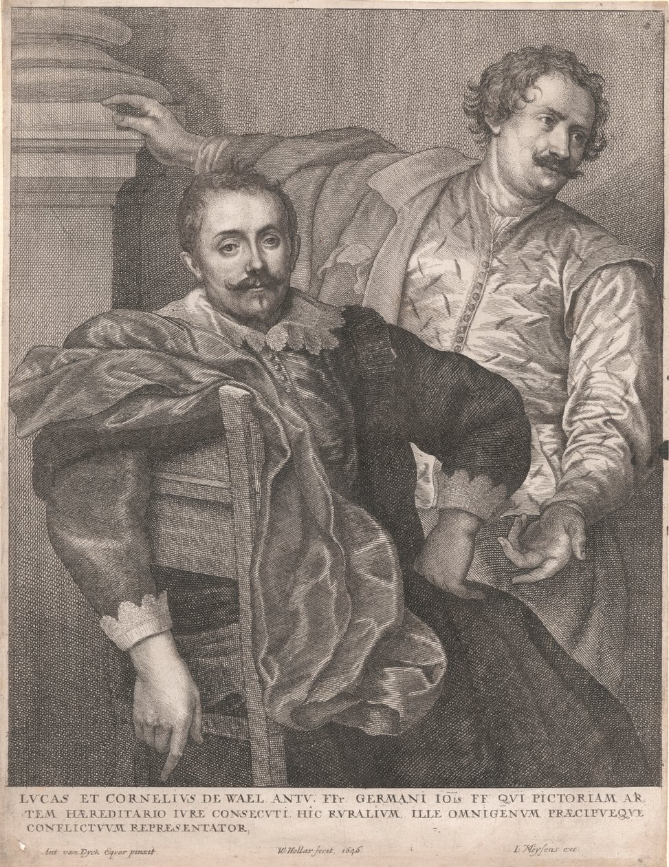 Lucas et Cornelius de Wael - Wenceslaus Hollar