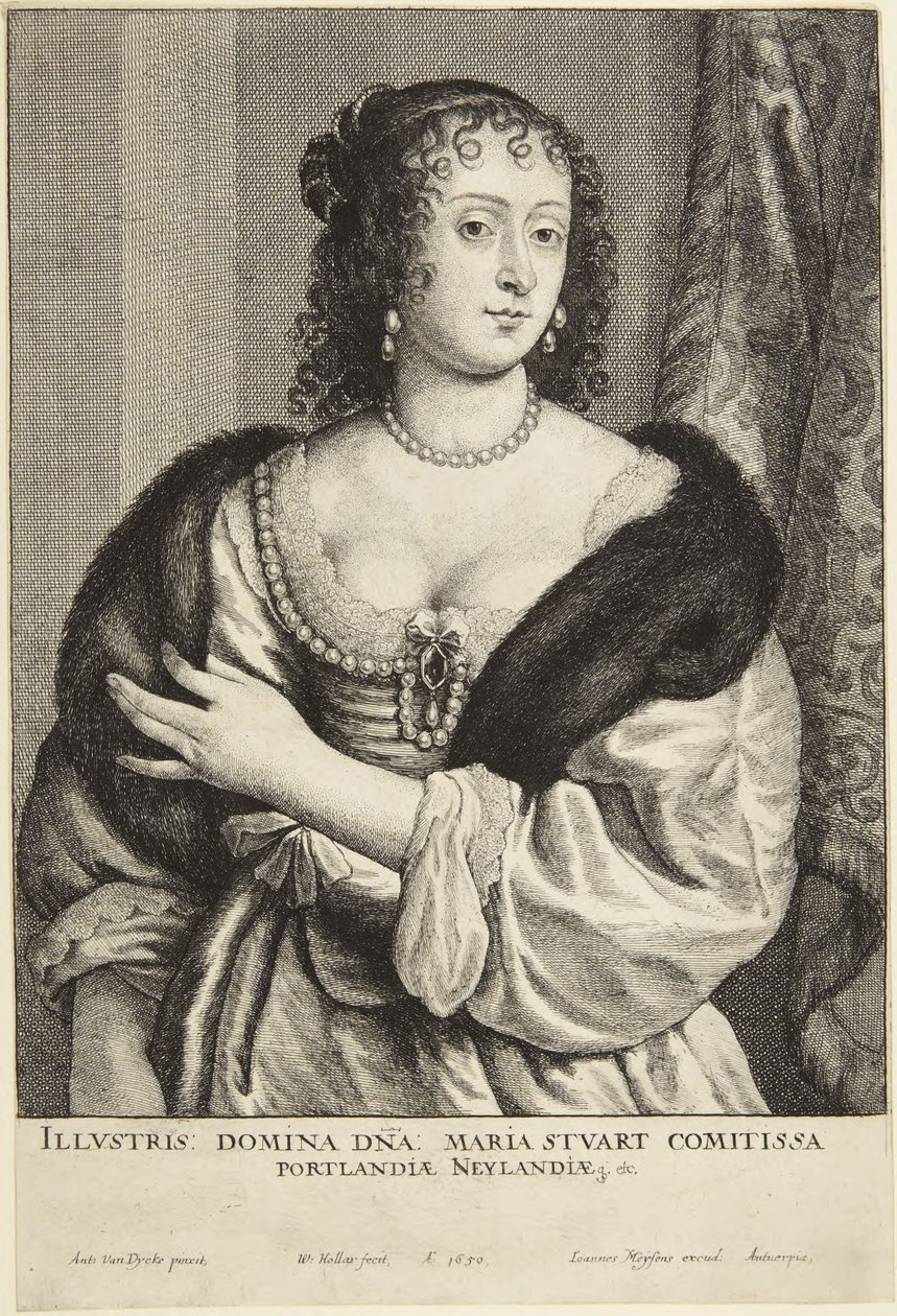 Marie Stuart - Wenceslaus Hollar