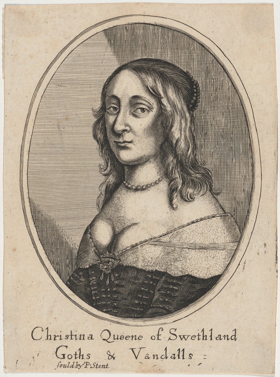 La reine Christine - Wenceslaus Hollar