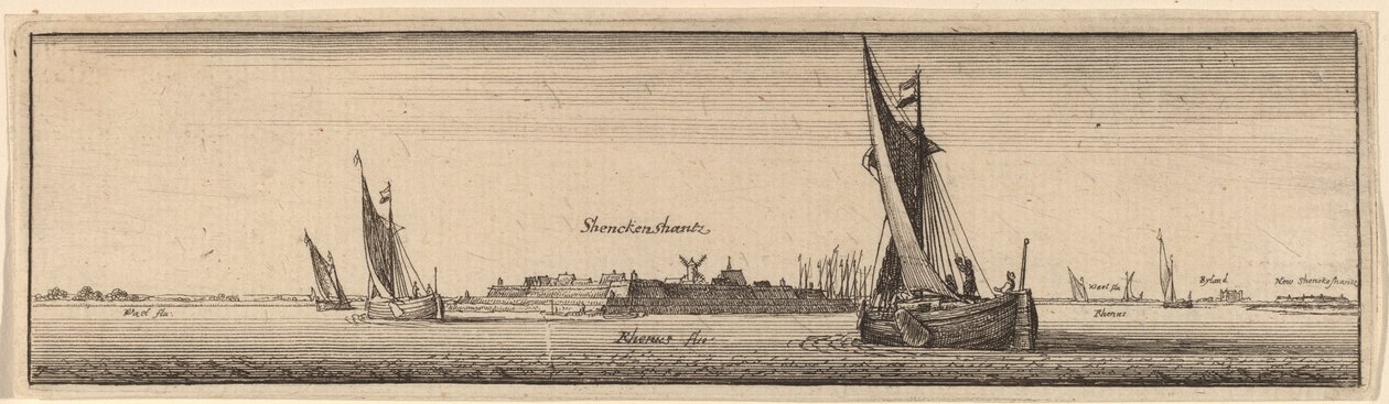 Schenkenschanz - Wenceslaus Hollar