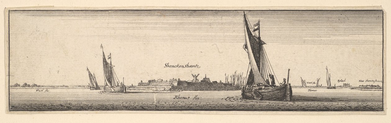 Schenkenschanz, 1642-1644 - Wenceslaus Hollar