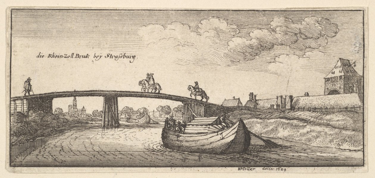 Strasbourg, 1629 - Wenceslaus Hollar