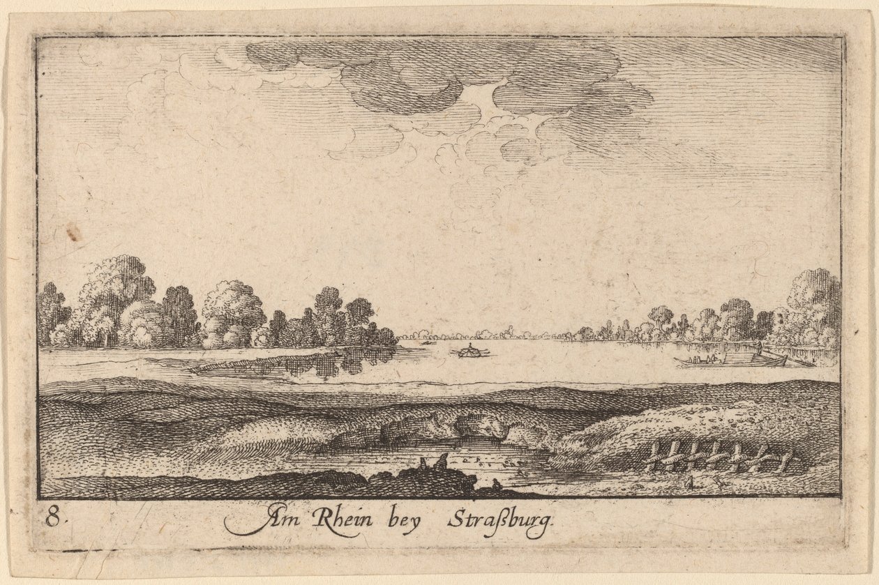 Strasbourg : La Maison des Douanes - Wenceslaus Hollar