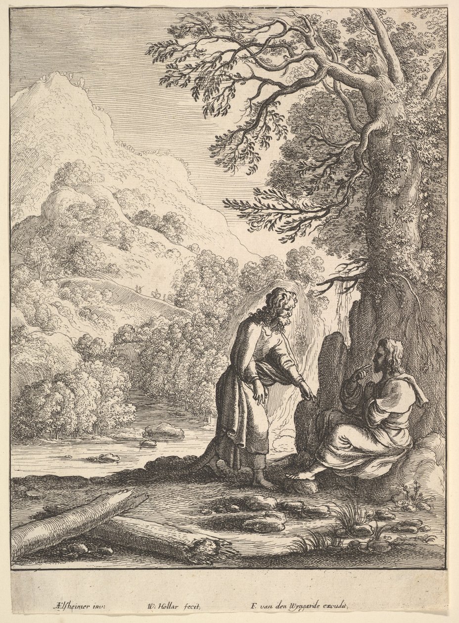 La Tentation - Wenceslaus Hollar