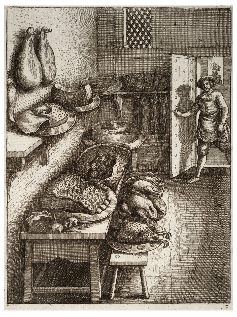 La souris de ville et la souris des champs - Wenceslaus Hollar