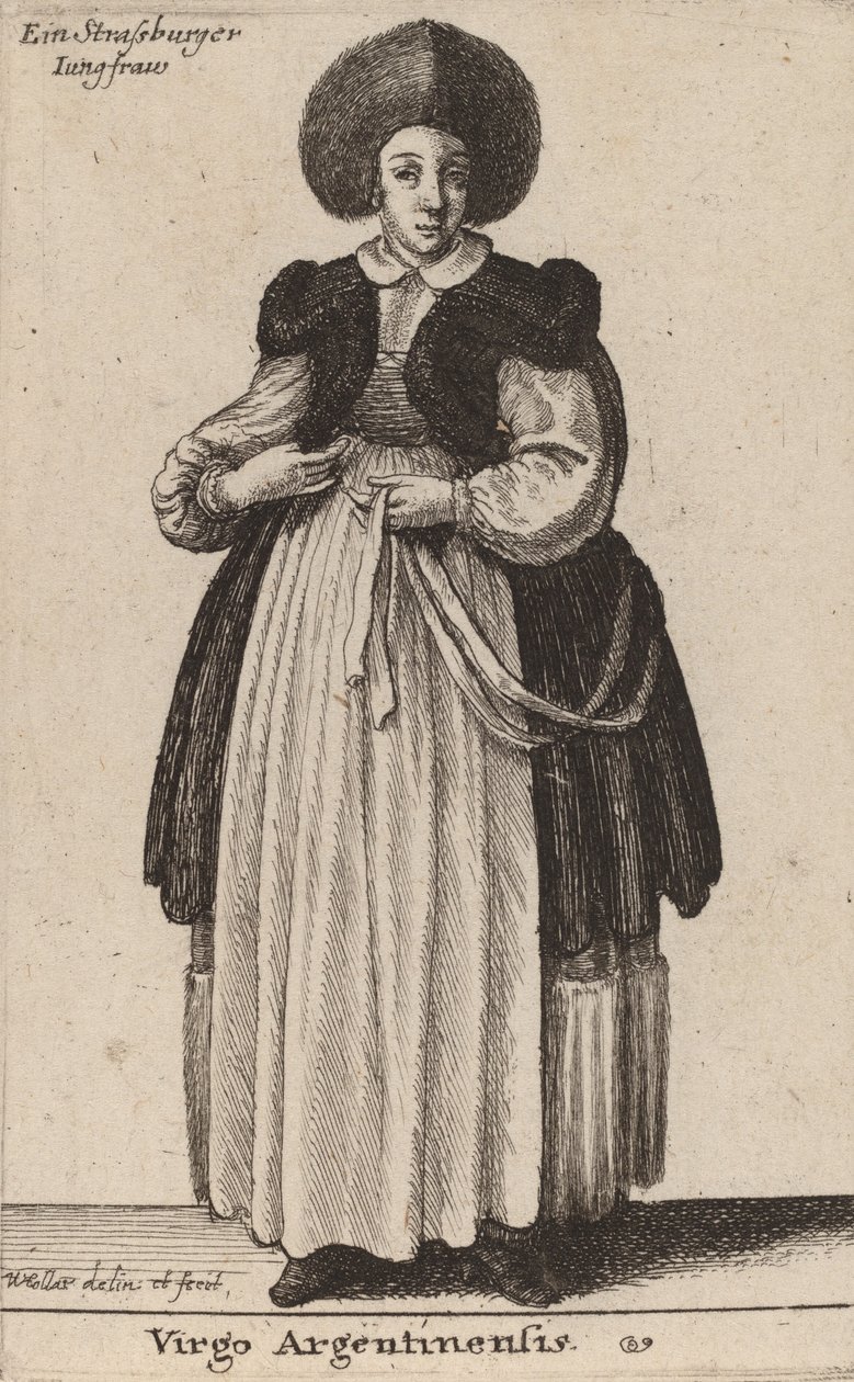 Virgo Argentinensis - Wenceslaus Hollar
