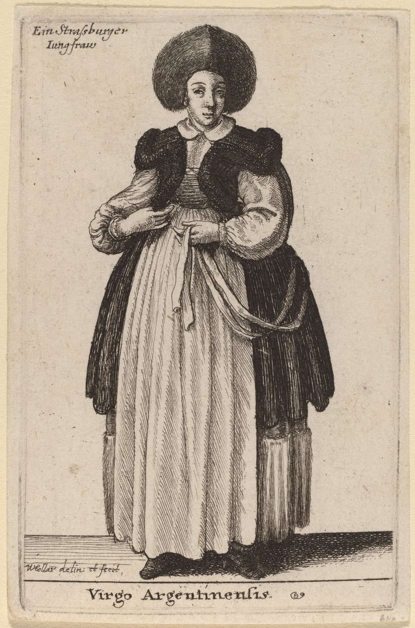 Virgo Argentinensis - Wenceslaus Hollar