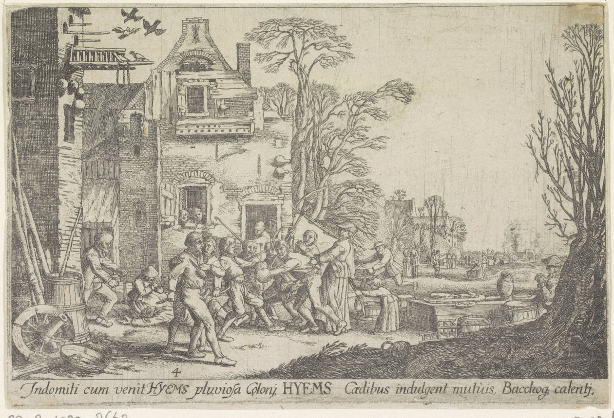 Hiver - Wenceslaus Hollar
