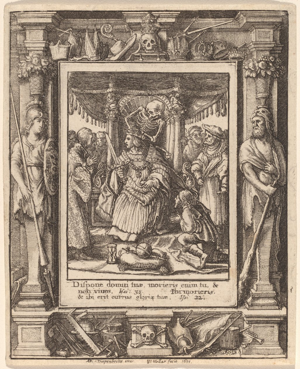 Empereur - Wenceslaus Hollar after Hans Holbein the Younger after Abraham van Diepenbeeck