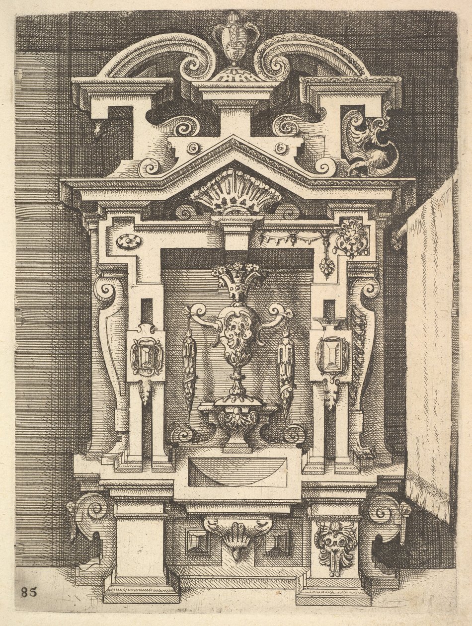 Design pour un lavabo, Planche 85 de l