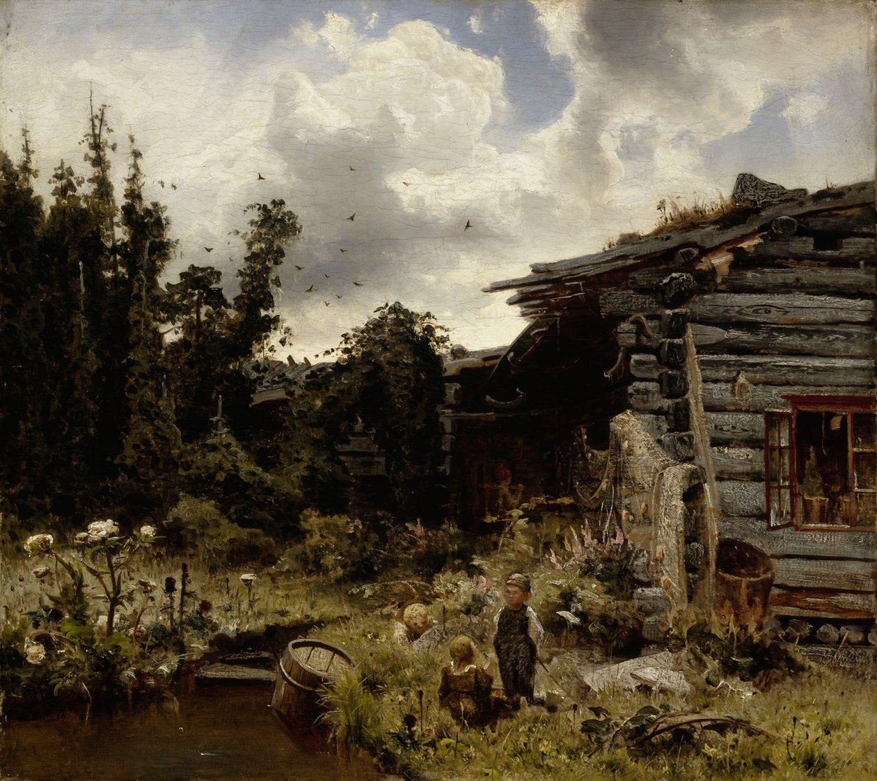 Jardin finlandais de houblon - Werner Holmberg