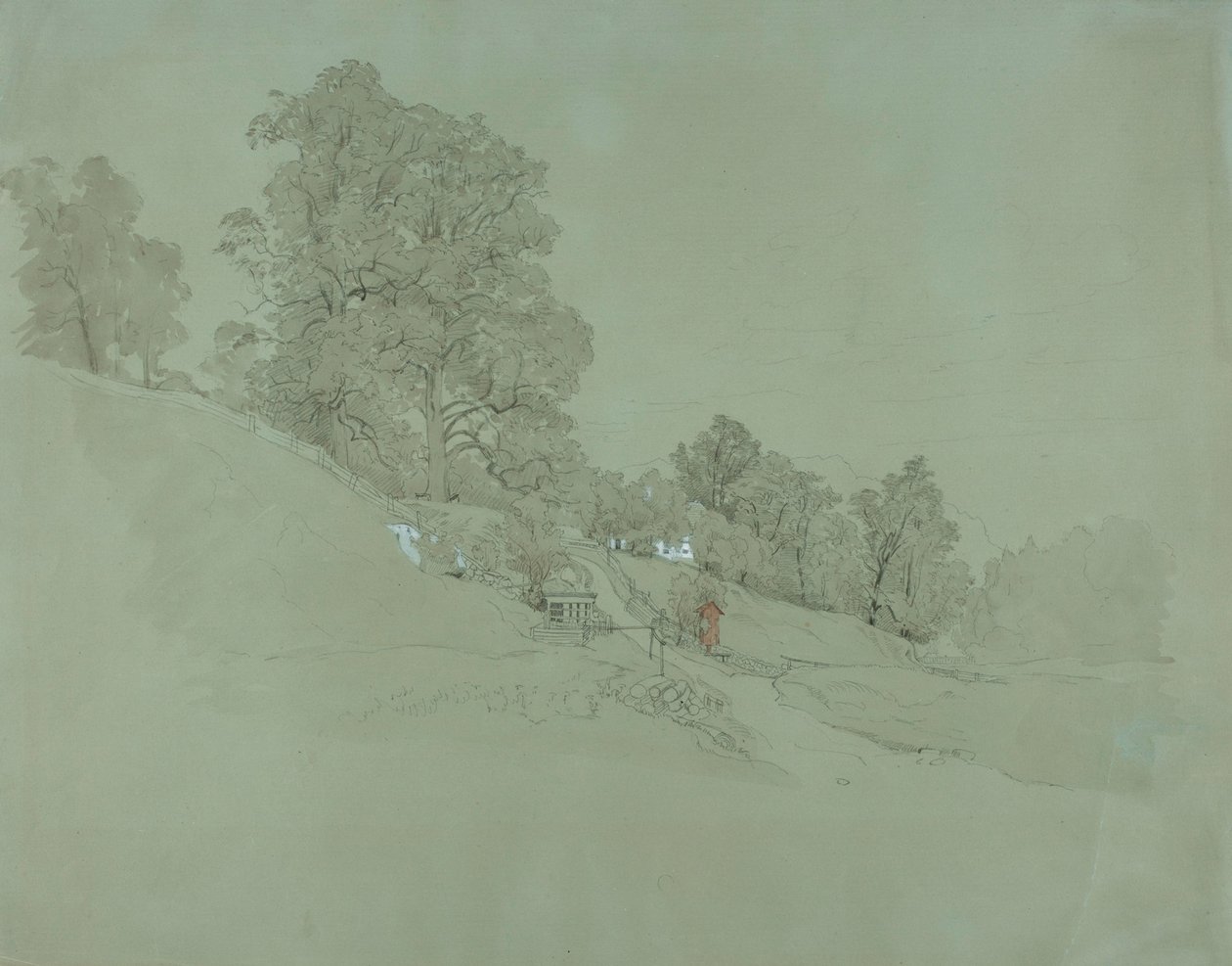 Paysage de colline - Werner Holmberg