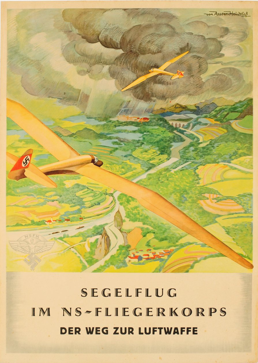 Corps des aviateurs national-socialistes - le chemin vers la Luftwaffe - Werner von Axster Heudtlass