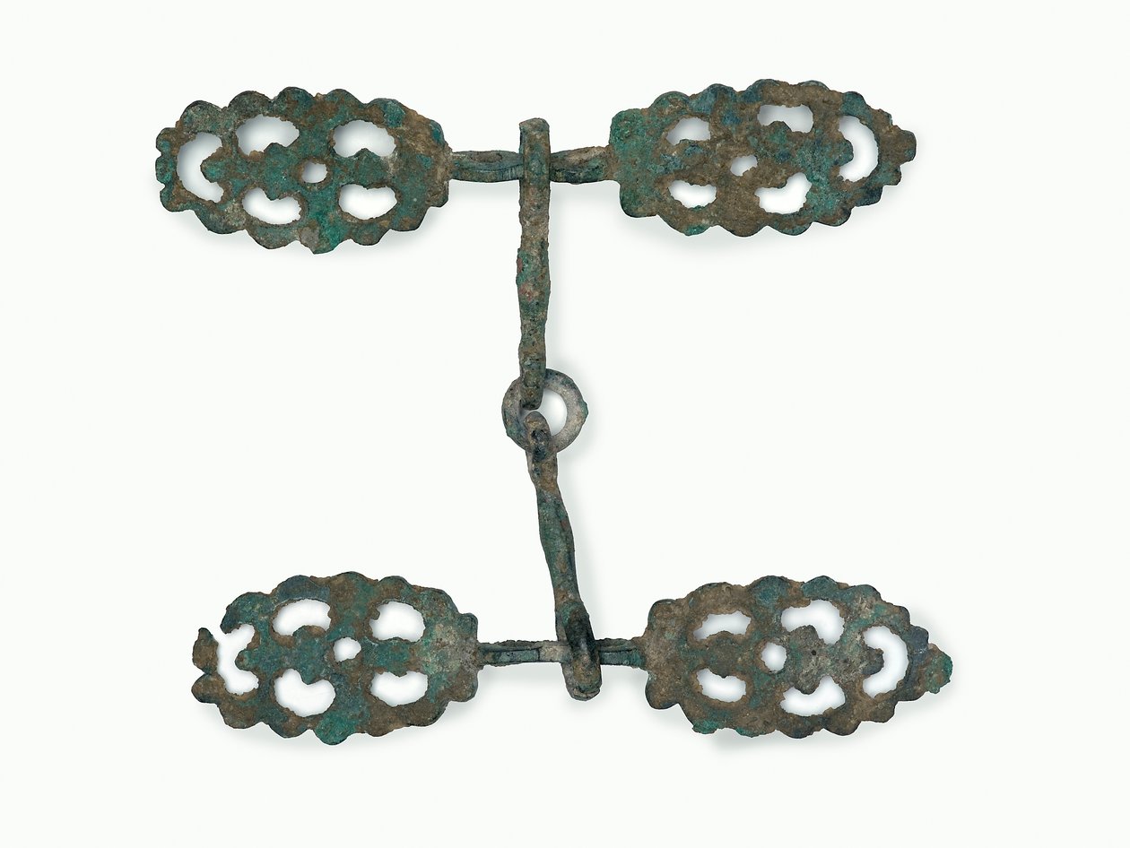 Bride de cheval (bronze) - Western Zhou Dynasty Chinese School