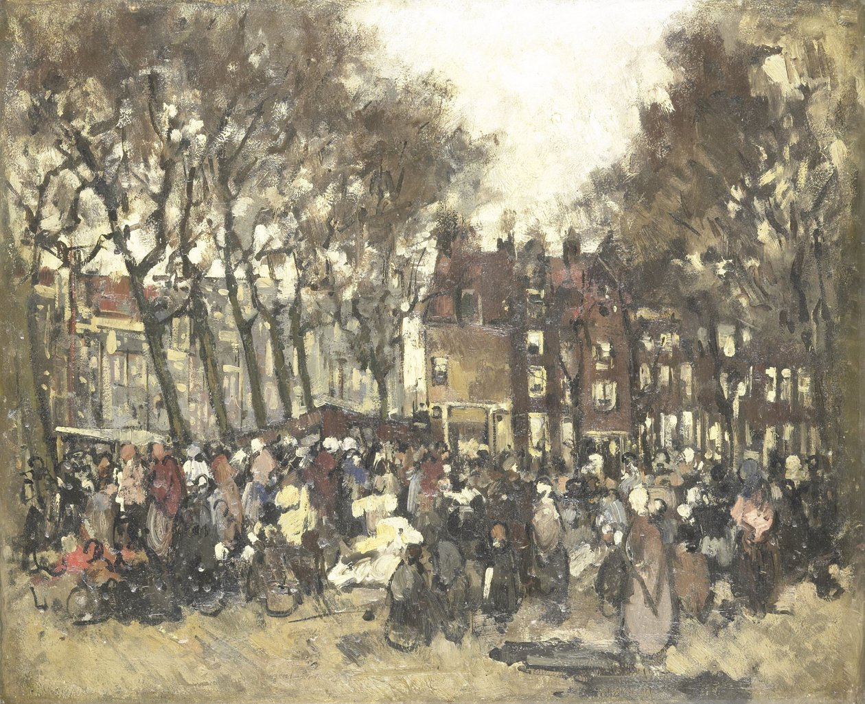 Le Noordermarkt à Amsterdam - Westerwoudt Joannes