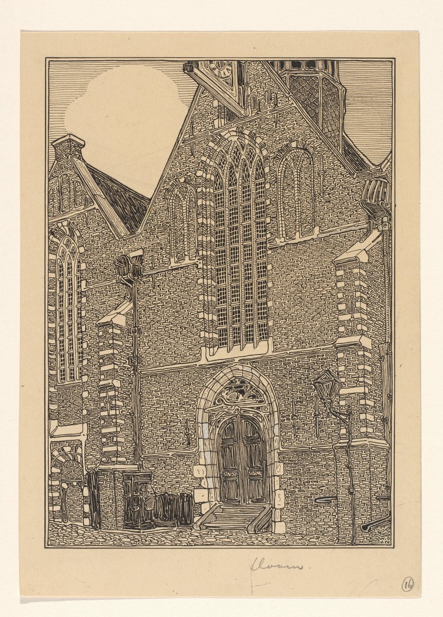 Façade ouest de l
