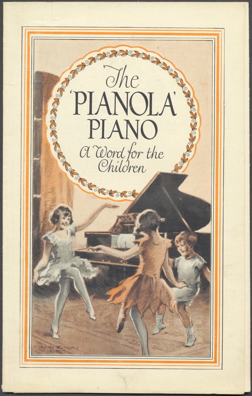 Pianolas de la compagnie éolienne, années 1920 - Wilfred Fryer