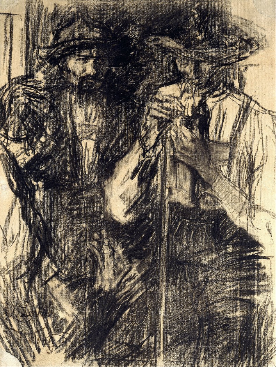 Les chasseurs - Wilhelm Maria Hubertus Leibl