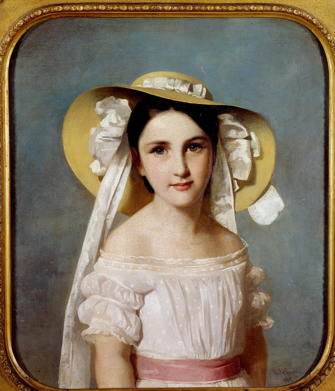 Portrait de Mademoiselle Emily Leo. Portrait d
