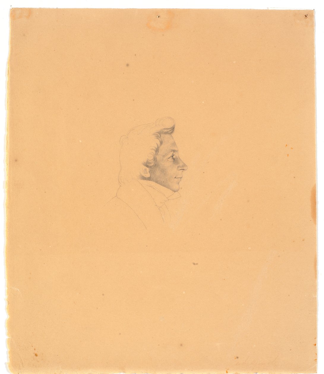 Porträt von Bernhard Stange - Wilhelm Bendz