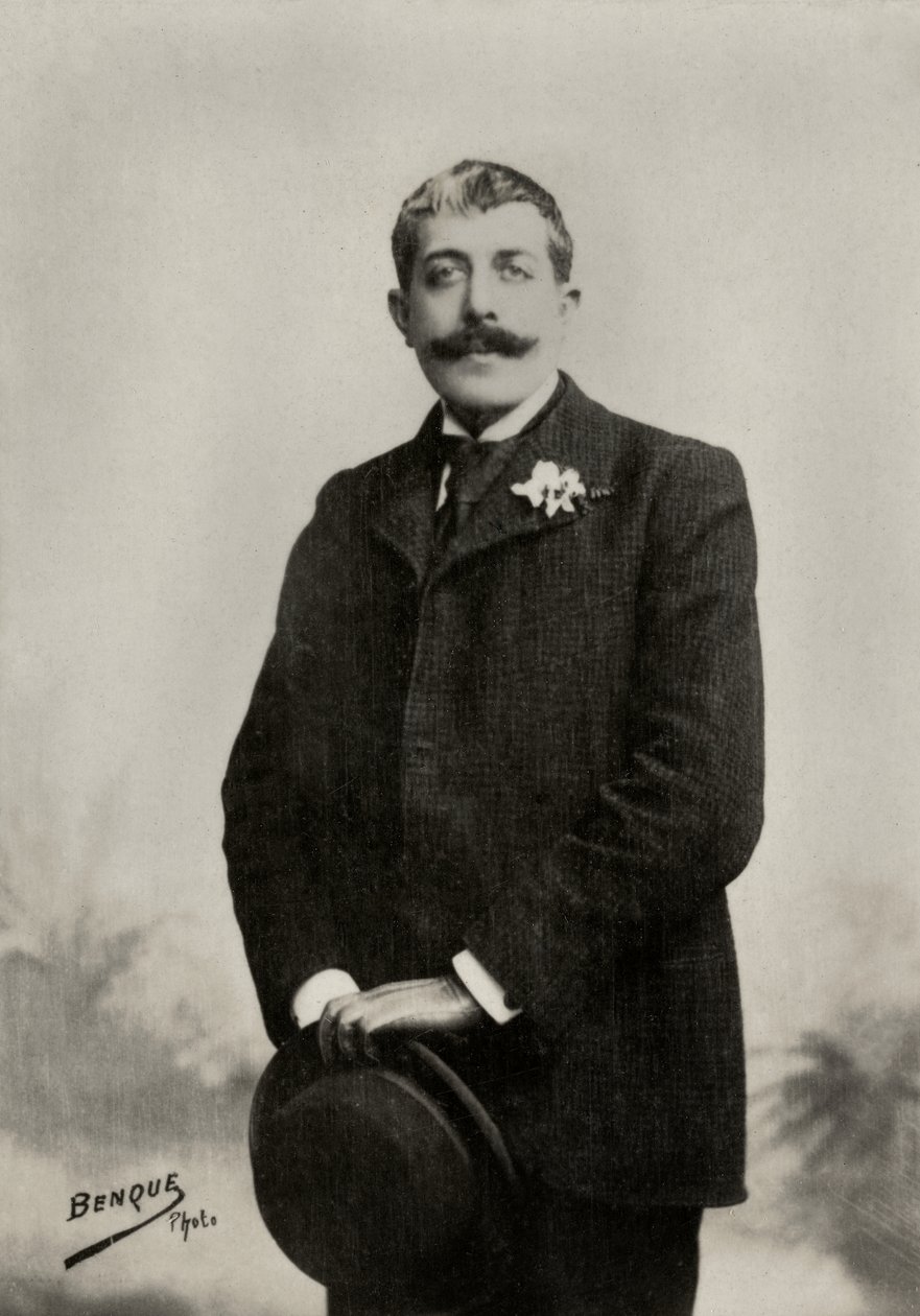 Portrait de l ecrivain Paul Duval dit Jean Lorrain (photo) - Wilhelm Benque