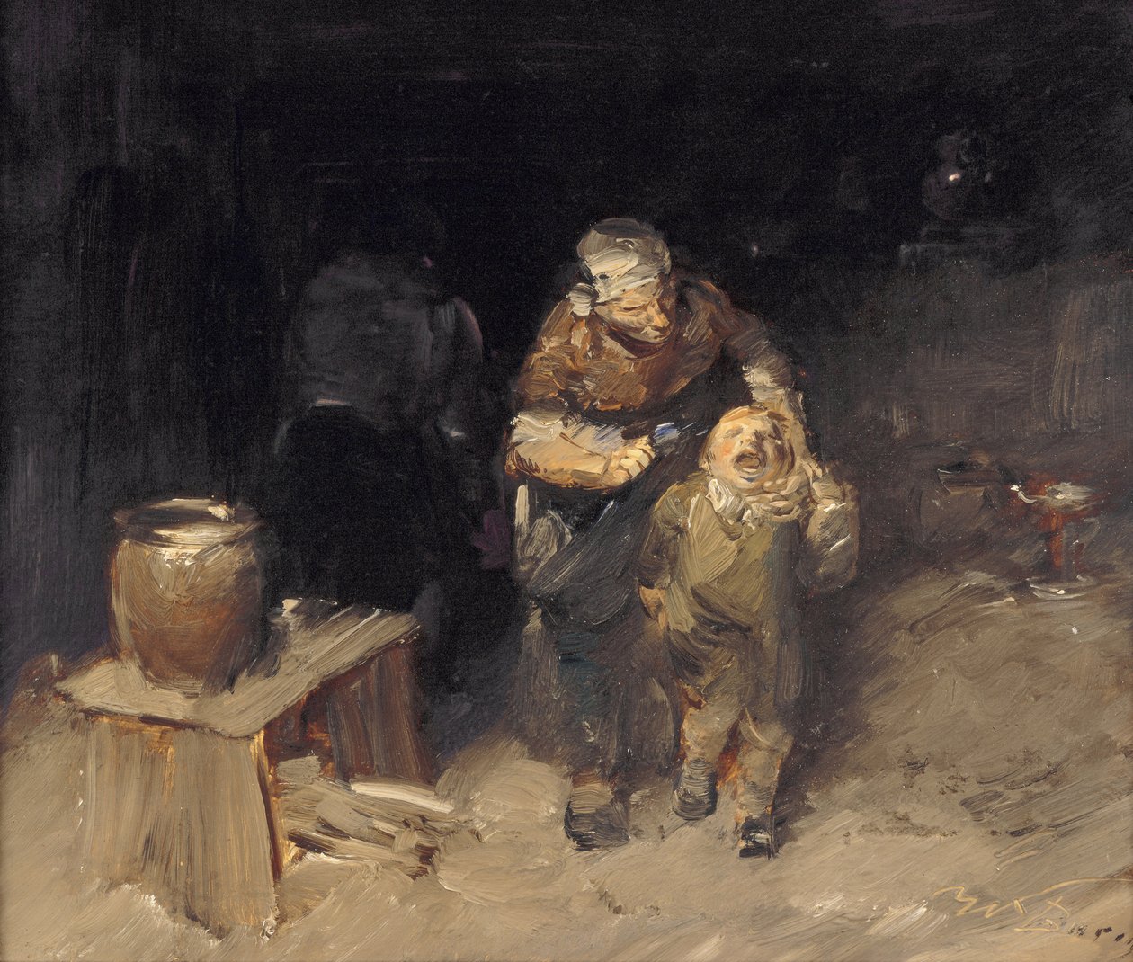 Le récalcitrant - Wilhelm Busch