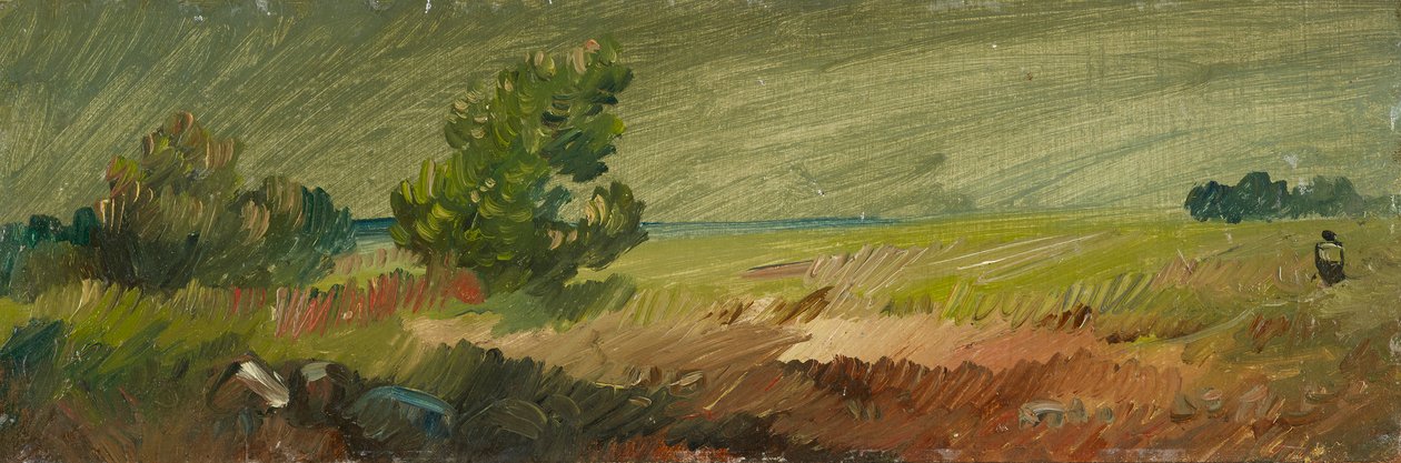 Paysage de Basse-Saxe - Wilhelm Busch