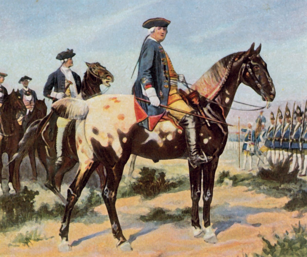 Le roi soldat Frédéric-Guillaume Ier de Prusse - Wilhelm Camphausen