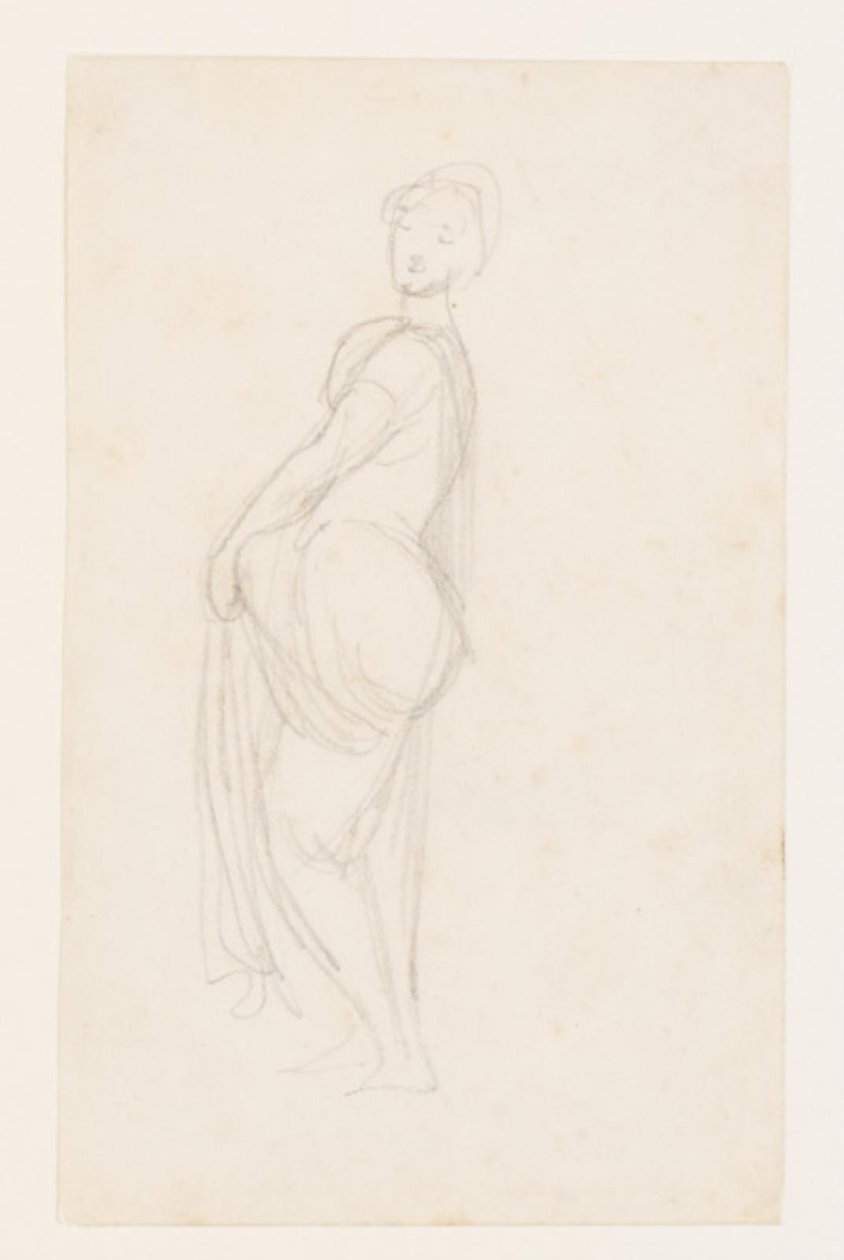 Femme dansante - Wilhelm Marstrand