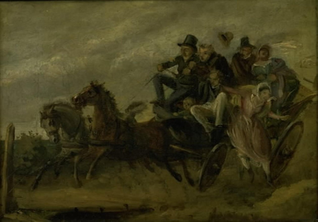 Épisode de Ludvig Holberg : Le Voyage à la Source Miraculeuse - Wilhelm Marstrand