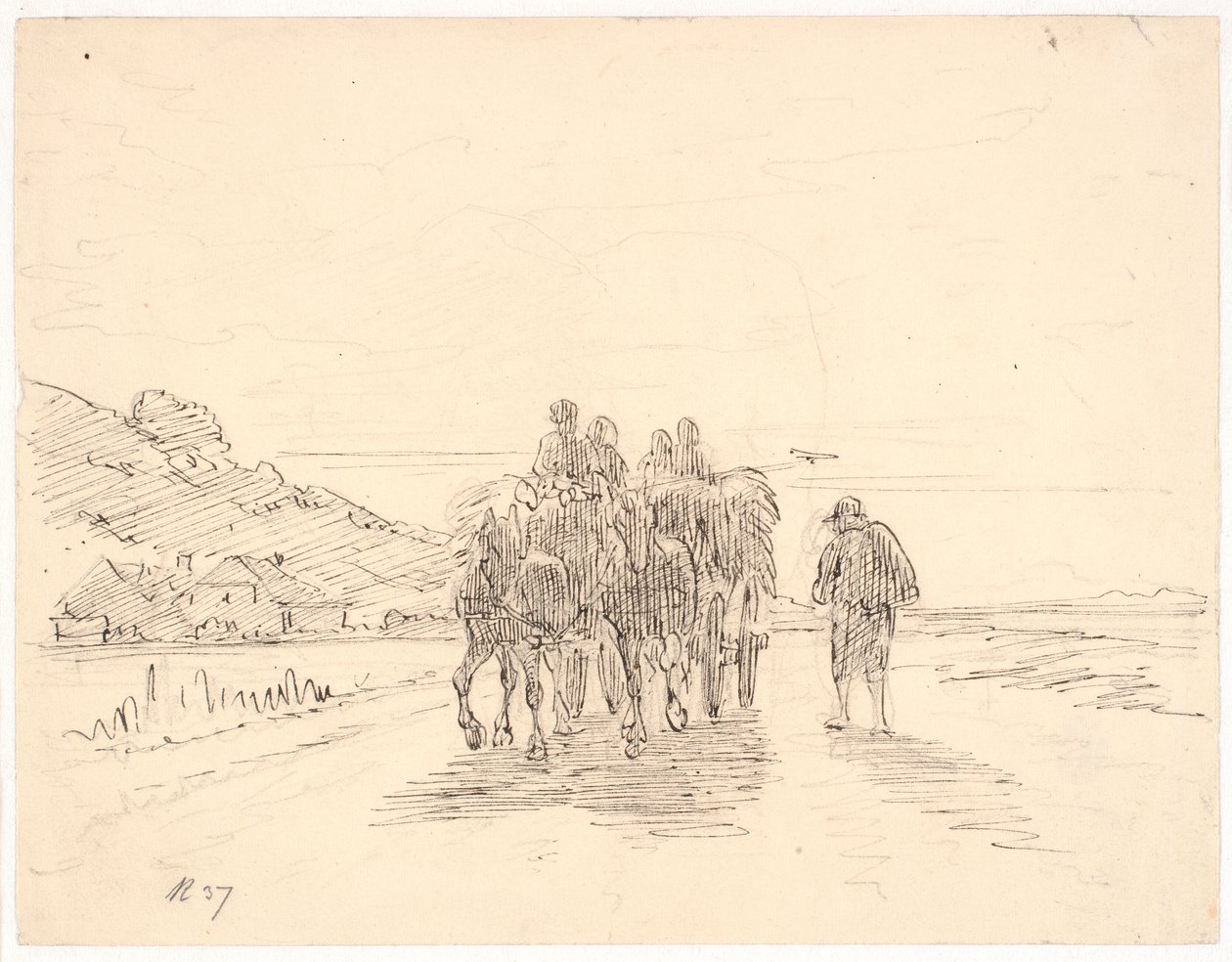 Le Blé est Ramené à la Maison - Wilhelm Marstrand