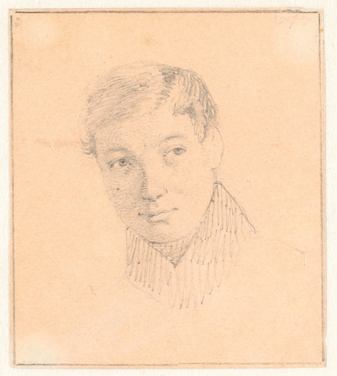 Portrait de Lorentz Ludvig Mozart Waagepetersen - Wilhelm Marstrand