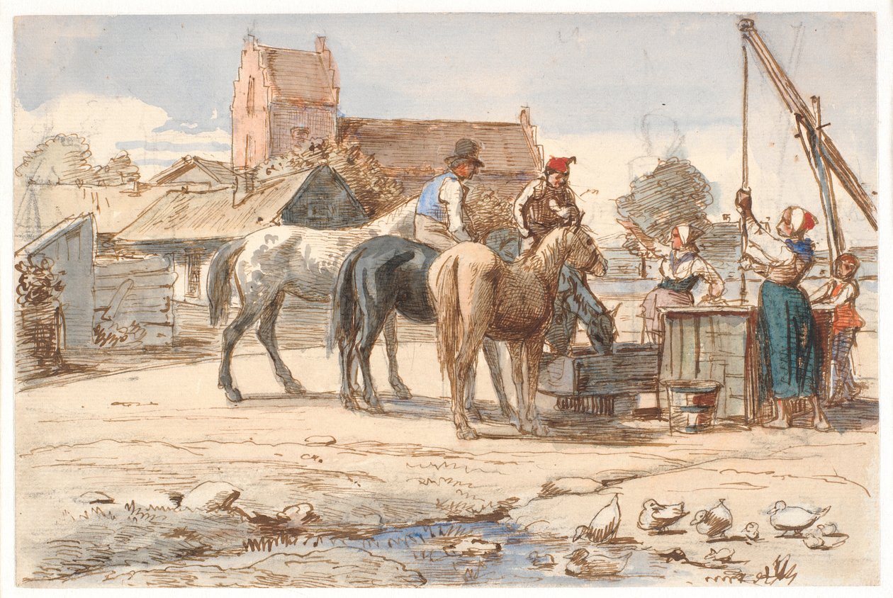 Au puits à l
