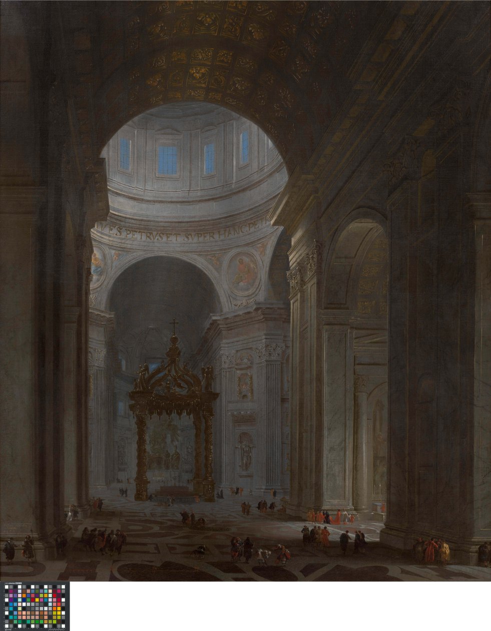 Intérieur de Saint-Pierre de Rome - Wilhelm Schubert van Ehrenberg