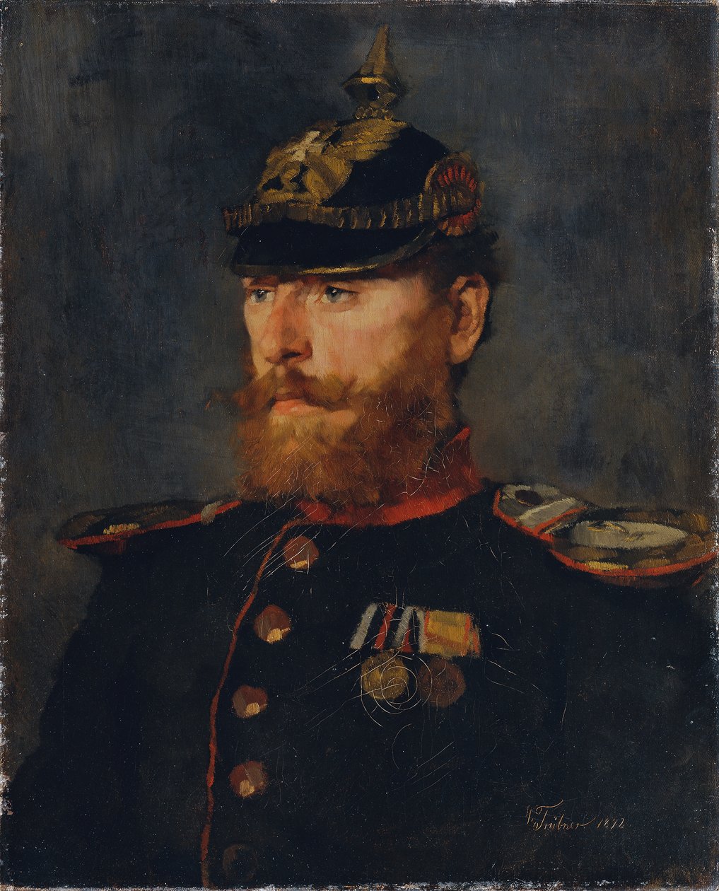 Officier de la milice - Wilhelm Trübner