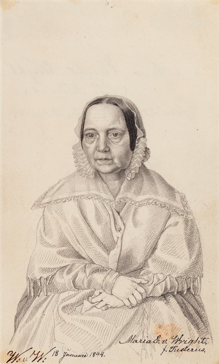 Maria Elisabeth von Wright, la mère de l