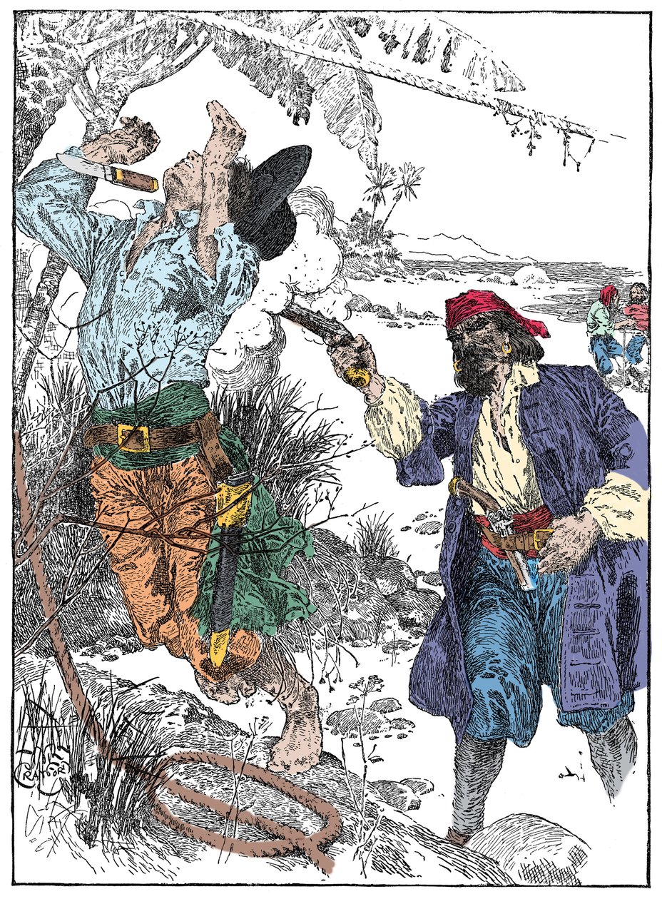 Colonie de pirates de "Sir Henry Morgan, Buccaneer" (Sir Henry Morgan, boucanier) - Will Crawford